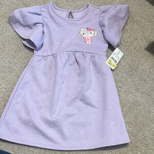 Hello Kitty Lavender Dress with Character Patch